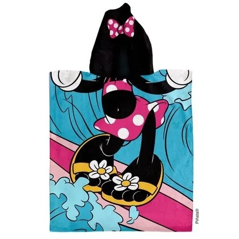 Poncho Disney Minnie Surf
