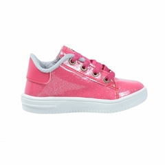 Zapatillas Urbanas Derby Brillos Fucsia Baby Goosy (3282)