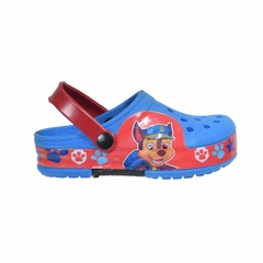 Zuecos De Goma Con Luces Perrito Azul Maskota (50411)