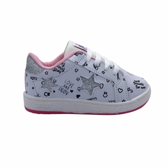 Zapatillas Skate Estrellas Blanco Kids Tridy (705321)