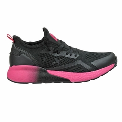 Zapatillas Deportivas Black-Fucsia Jaguar (93232)