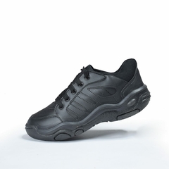 Zapatillas Colegiales Cordon Negro Kids Plumitas (207211) - tienda online