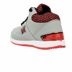 Zapatillas Botitas Gris Rojo Baby Tilers (50071) en internet