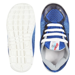 Zapatillas Deportivas Azul Francia Kids Tridy (77531) - AL COSTO CALZADO