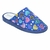 Pantuflas Azul Corazones Multi Solanas (24911)