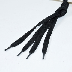 Cordon Chato Poliester 0.90 cm Negro (09011) - comprar online