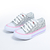 Zapatillas Urbanas Glitter Plata Kids Roller (2092) - tienda online