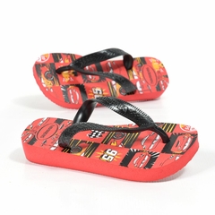 Ojotas Cars Rojo Rubi- Negro Havaianas (34632) - tienda online