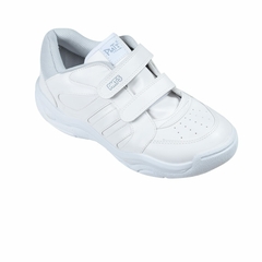 Zapatillas Colegiales Abrojo Blanco Kids Plumitas (207621) - comprar online