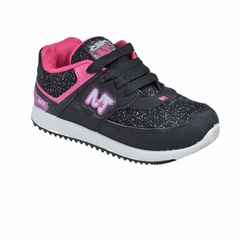Zapatillas Brillos Negro-Fucsia Kids New Tilers (50031) - comprar online