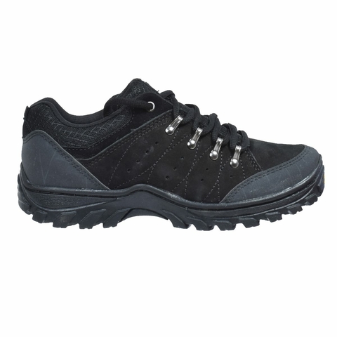 Zapatillas de Trekking Hombre Negro Soft (0100011)