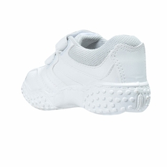 Zapatillas Colegiales Abrojo Blanco Baby Plumitas (80032) en internet