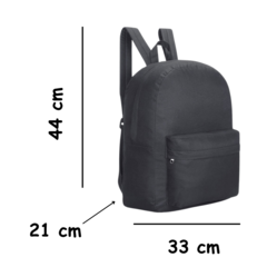 Mochila Lisa Negro 17P Target (158291) - comprar online