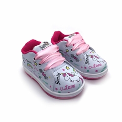 Zapatillas Unicornio Blanco Kids Goosy (33311) - AL COSTO CALZADO