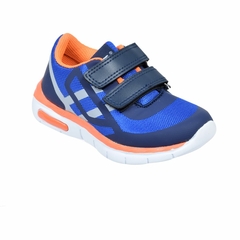 Zapatillas Deportivas Doble Abrojo Kids Azul Plumitas (552) - comprar online