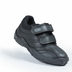 Zapatillas Colegiales Abrojo Negro Kids Plumitas (800311) - tienda online