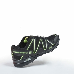 Zapatillas Trekking Negro-Verde Blink (6816) - tienda online
