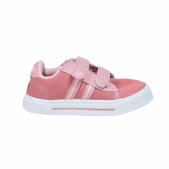 Zapatillas Denver Doble Abrojo Nude Baby Rave (8221)