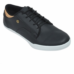 Zapatos Casuales Ecocuero Hombre Negro Osvher (450101) - comprar online