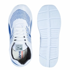 Zapatillas Deportivas Hombre Blanco-Azul Fleximar (60252) - AL COSTO CALZADO