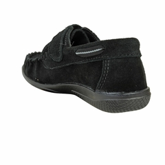 Zapatos Nauticos Gamuza Abrojo Negro Baby Klivers (71011) en internet