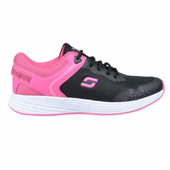 Zapatillas Deportivas Bicolor Negro-Fucsia Dama Soft (0521) - comprar online