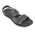 Sandalias Doble Abrojo Cafe Alfa Calzados (6901251) - comprar online