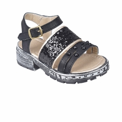 Borcegos Glitter Negro Baby Sauipe (00220)