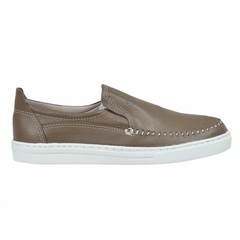 Zapato Nautico Hombre Cuero Vison Osvher (10411)