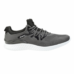 Zapatillas Deportivas Apli Gris Topo Hombre Soft (050011)