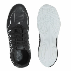 Zapatillas Deportivas Hombre Negro-Blanco Zeus (4321) - tienda online