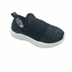 Zapatillas Elastizadas Bebé Negro Lurex Goosy (24731) - comprar online