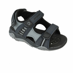 Sandalias Abrojo Recife Kids Negro Gris Atomik (6878410) en internet