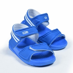Sandalias Acuaticas Goma Azul Baby Plumitas (38054) - tienda online