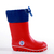 Botas De Lluvia Con Cuello Niños Rojo Damalu (5014)