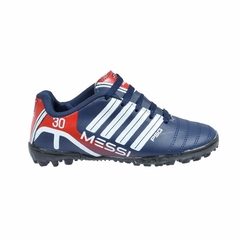 Botines De Futbol Mess30 Azul Kids New Blink (3241)