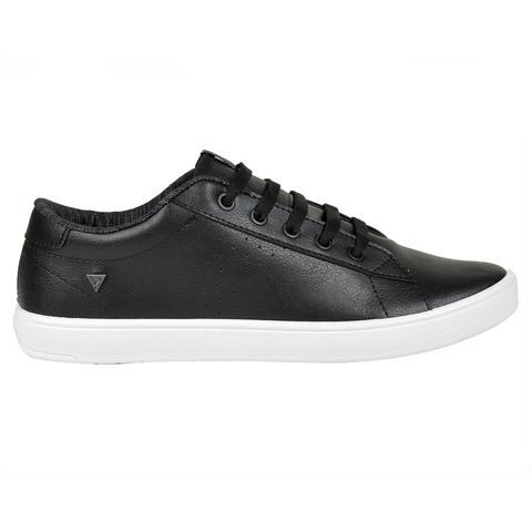 Zapatillas Ecocuero Baja Negro Deli (7301)