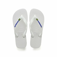 Ojotas Brasil Logo Blanco Havaianas (08506) - comprar online