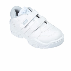 Zapatillas Colegiales Abrojo Blanco Baby Plumitas (20762) - comprar online