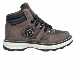 Borcegos Trekking Dama Marron Plumitas (357511)