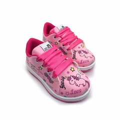 Zapatillas Unicornio Rosa Kids Goosy (33321) - AL COSTO CALZADO