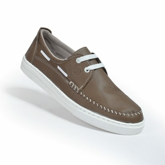 Zapatos Mocasin Cuero Hombre Vison Osvher (10491) - tienda online