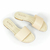 Sandalias Faja Crema Beira Rio (82638534) - AL COSTO CALZADO