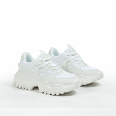 Zapatillas Urbanas Plataforma Blanco Proforce (35531) - tienda online