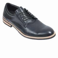 Zapatos De Vestir Acordonados Negro Roller (80011) - comprar online