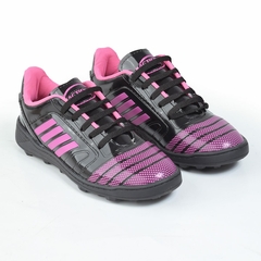 Botines Futbol Negro- Fucsia Action Team (10203) - AL COSTO CALZADO