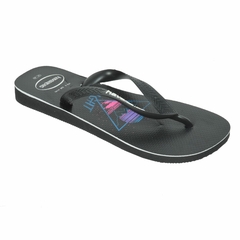 Ojotas Top Twin Fin Negro-Negro Havaianas (468591) - comprar online