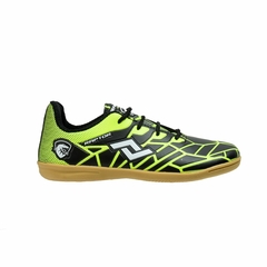 Botines De Futbol Negro-Fluo Futsal Raptor (4141)