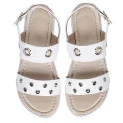 Sandalias con Tachas Blanco Kids Sauipe (0111) en internet