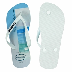 Ojotas Hype Blanco-Blanco-Marino Havaianas (279201) - comprar online